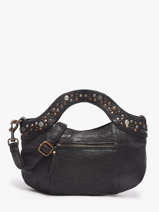 Cross Body Tas Brooklyn Leder Basilic pepper Zwart brooklyn BBRO02