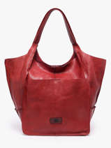 Schoudertas Heritage Leder Biba Rood heritage HOM1L