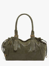 Schoudertas Lace A4 Mandoline Groen lace 27691