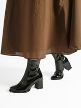 Enkellaarsjes Met Hak Tamaris Zwart women 41-vue-porte