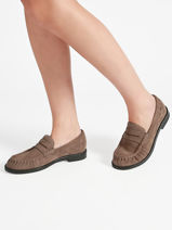 Mocassins Uit Leder Tamaris Bruin women 47-vue-porte