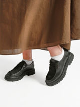 Derby Veterschoenen Uit Leder Tamaris Zwart women 47-vue-porte