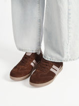 Sneakers Uit Leder Gabor Rood women 5-vue-porte