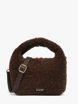Cross Body Tas Amboise Leder Etrier Bruin amboise EAMB218S