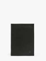 Portefeuille Leder Madras Etrier Zwart madras EMAD271
