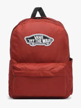 Rugzak 1 Compartiment Vans Rood backpack VN000H4Y
