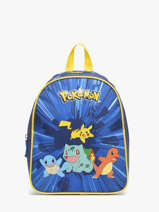 Rugzak 1 Compartiment Pokemon Blauw pokemon & friends 26FK201S