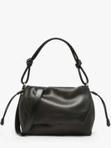 Schoudertas Lush Leder Lancaster Zwart lush 113