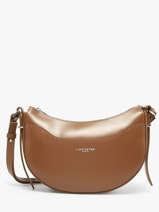 Schoudertas Suave Ace Leder Lancaster Beige suave ace 28