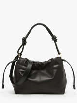 Cross Body Tas Lush Leder Lancaster Zwart lush 112