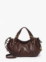 Cross Body Tas Icone Leder Gerard darel Bruin icone DES73410