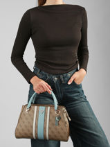 Cross Body Tas Noelle Guess Bruin noelle BS967207-vue-porte