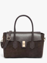 Schoudertas Velvet Caviar Leder Milano Bruin velvet caviar VC26061