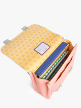 Boekentas Jeune premier Roze classics C-vue-porte