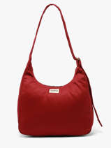 Schoudertas Claire Katoen Hindbag Rood best seller CLAIRE