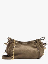 Cross Body Tas Studio Leder Gerard darel Beige studio DES07400