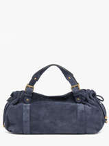 Schoudertas Folk Leder Gerard darel Blauw folk DES01407