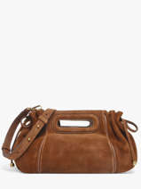 Cross Body Tas Studio Leder Gerard darel Bruin studio DES08405