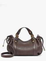 Cross Body Tas Icone Leder Gerard darel Bruin icone DES73440