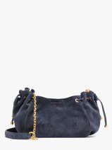 Cross Body Tas Studio Leder Gerard darel Blauw studio DES07400