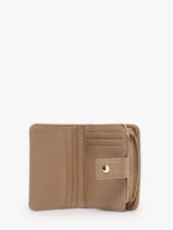 Portefeuille Leder Lancaster Beige milano ana 3-vue-porte