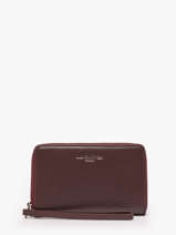 Portefeuille Paris Leder Lancaster Bruin paris pm 25