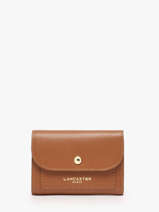 Portemonnee Sierra Leder Lancaster Beige sierra pm 14