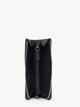 Portefeuille Lacoste Zwart daily city NF4765DZ-vue-porte
