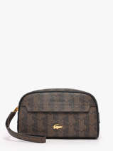 Toiletzak Lacoste Bruin the blend NH5418BG