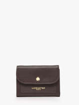 Portemonnee Sierra Leder Lancaster Bruin sierra pm 14