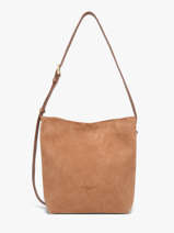 Cross Body Tas Suede Leder Lancaster Bruin suede 56