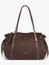 Schoudertas Velvet Emma Lancaster Bruin velvet emma 97