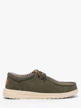 Mocassins Hey dude Groen men 43352