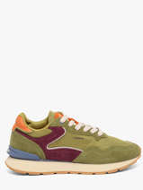 Sneakers Uit Leder Hoff Groen women 22602401