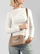 Cross Body Tas Maya Double Kba Lancaster Beige maya double kba 106-vue-porte