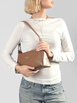 Bucket Bag Suave Leder Lancaster Bruin suave ace 20-vue-porte