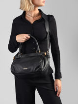 Handtas Lune Leder Vanessa bruno Zwart lune 11V40920-vue-porte