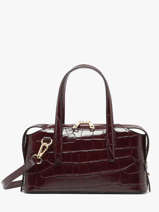 Baguette-tas Cocco Balo Leder Milano Rood cocco balo CB26061