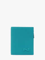 Bifold Portefeuille Original N Leder Nathan baume Blauw original n 101N