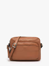 Cross Body Tas Confort Leder Hexagona Bruin confort 466600