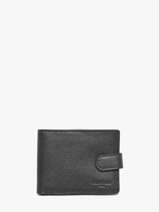 Portefeuille Leder Hexagona Zwart confort 461050R