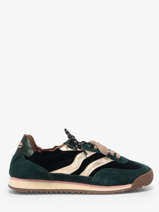 Sneakers Utah Uit Leder Mrp star Groen women 23