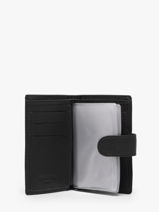 Kaarthouder Leder Hexagona Zwart confort 467254R-vue-porte