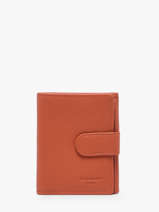 Portefeuille Leder Hexagona Oranje confort 467468R