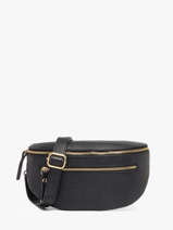 Heuptasje Leder Milano Zwart caviar CA23111O
