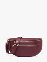 Heuptasje Leder Milano Rood caviar CA23111O