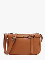 Cross Body Tas Caviar Milano Bruin caviar G1421NO