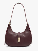 Hobo Caviar Leder Milano Rood caviar CA26069