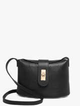 Cross Body Tas Caviar Leder Milano Zwart caviar CA26065