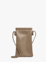 Cross Body Tas Caviar Leder Milano Bruin caviar CA26061